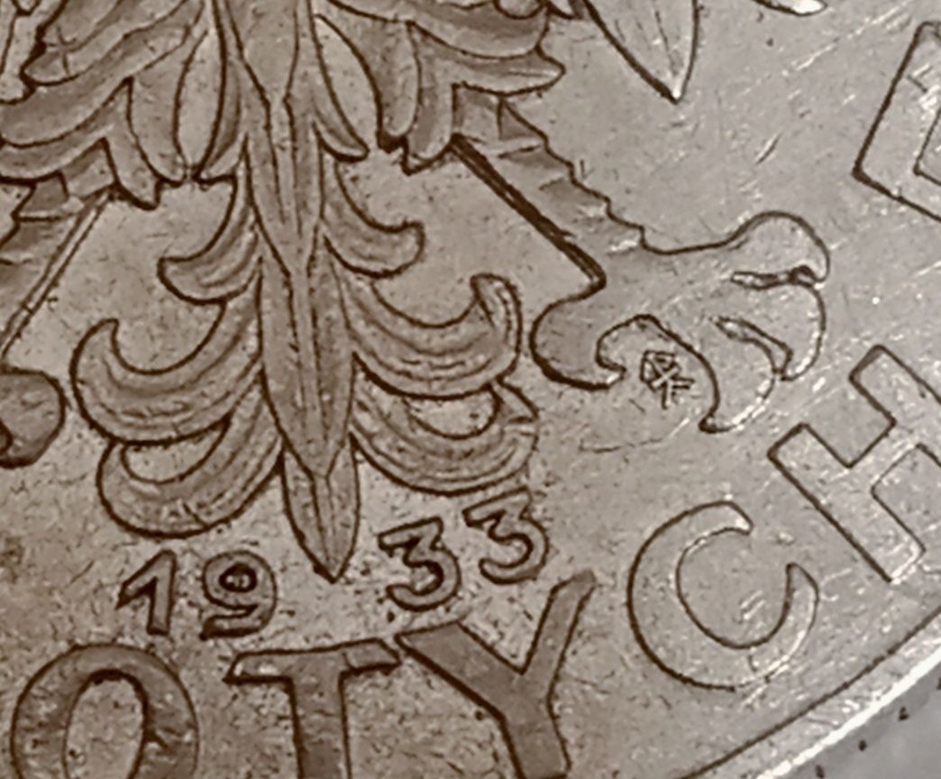 Moneta 5 złoty srebrna rok 1932,1933,1934