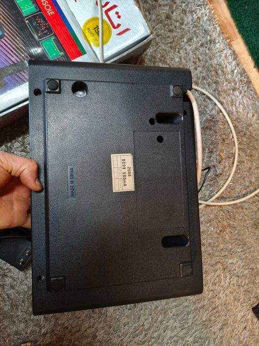 Stara konsola do gier TV retro Klon Atari PRL w pudełku