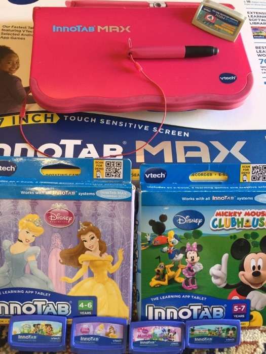 VTech InnoTab 7-inch Max – Pink + 6 Games64286043369731123