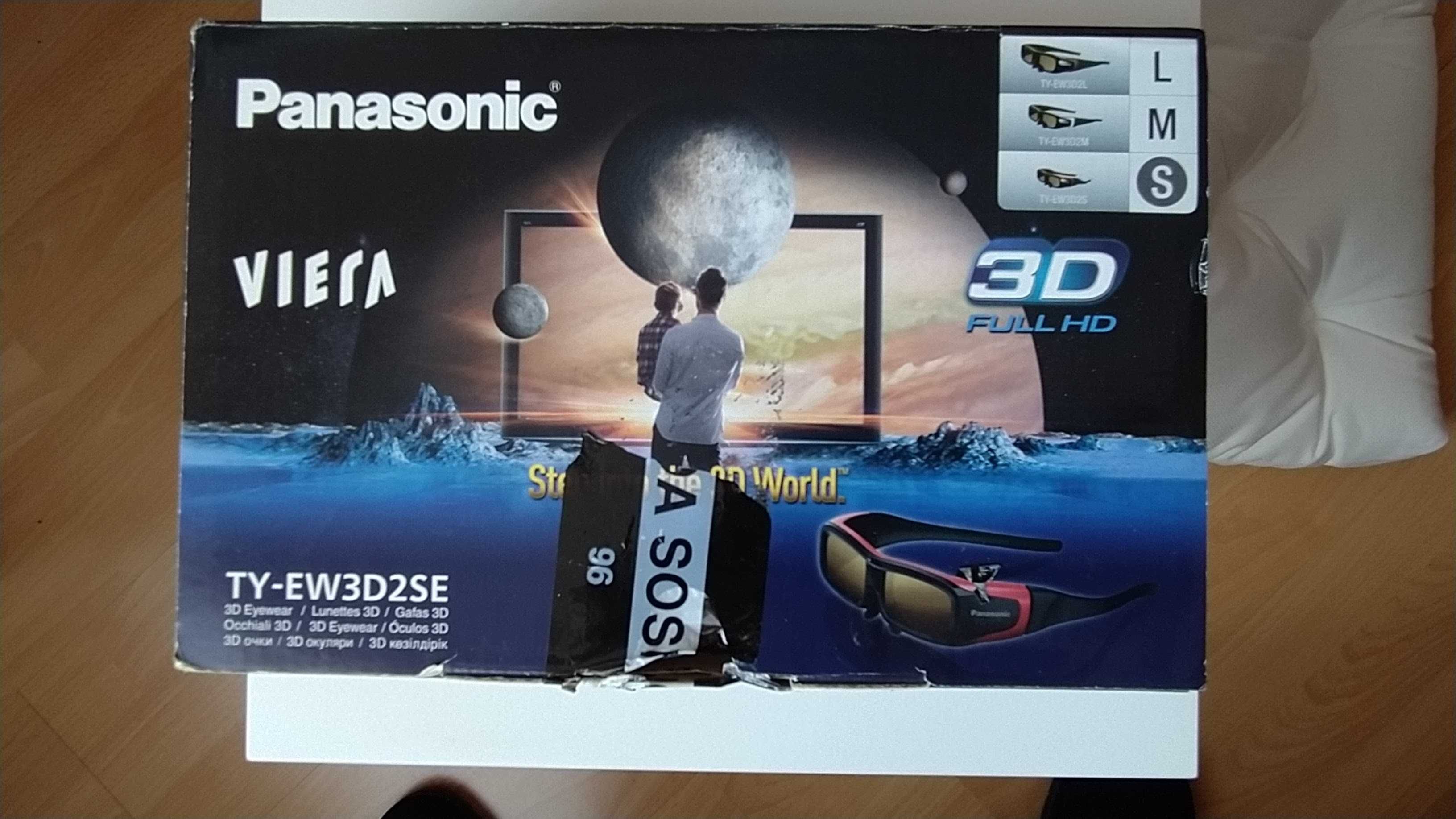 Okulary Panasonic 3D FULL HD TY-EW3D2SE