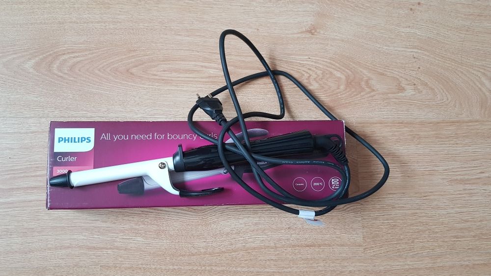 Новая керамическая плойка для волос волосся локонов кудрей Philips