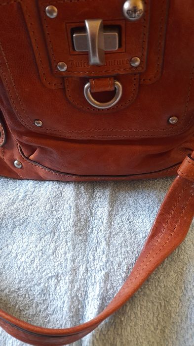 Mala Juicy Couture pele genuína 42x30 cm  - ÚLTIMOS DIAS