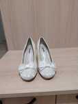 buty ślubne ecru