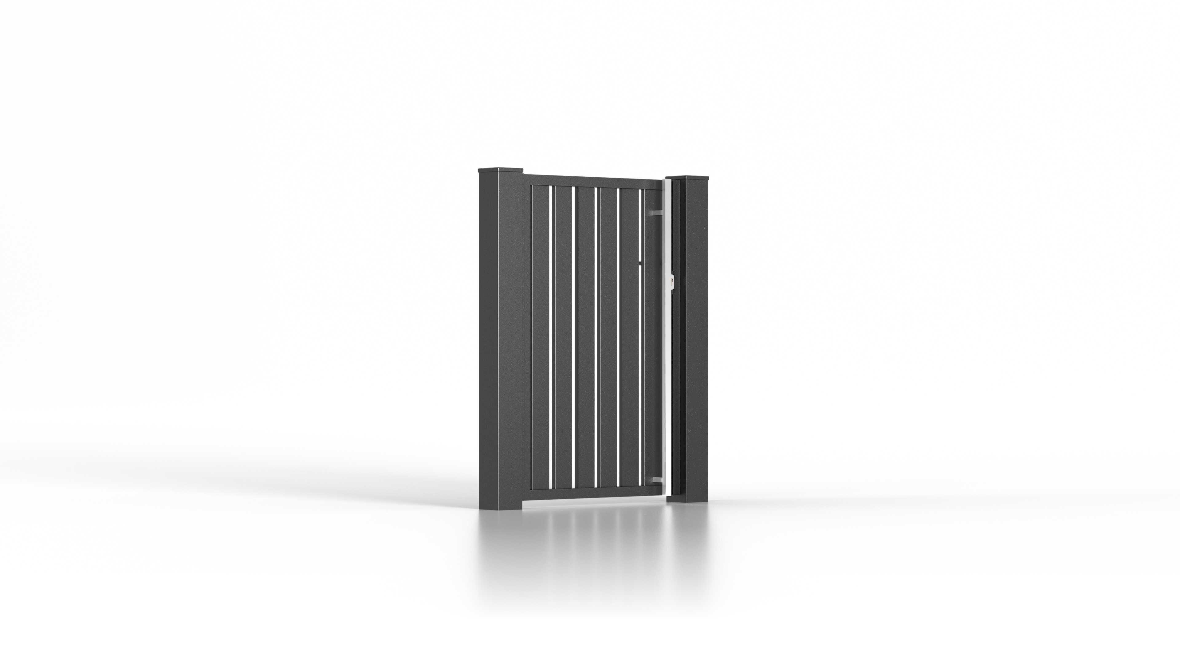 Przęsło aluminiowe ogrodzenie aluminium brama furtka Producent