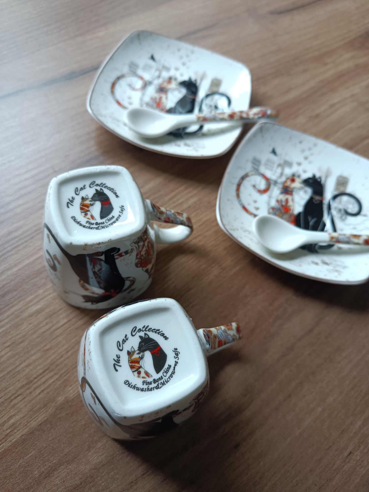 Filiżanki espresso fine bone china