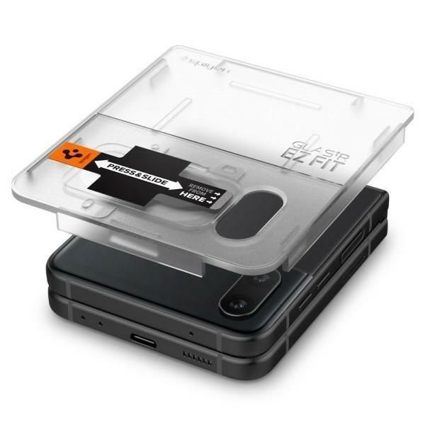 Szkło Hartowane Spigen Glass FC EZ Fit do Samsung Galaxy Z Flip 4