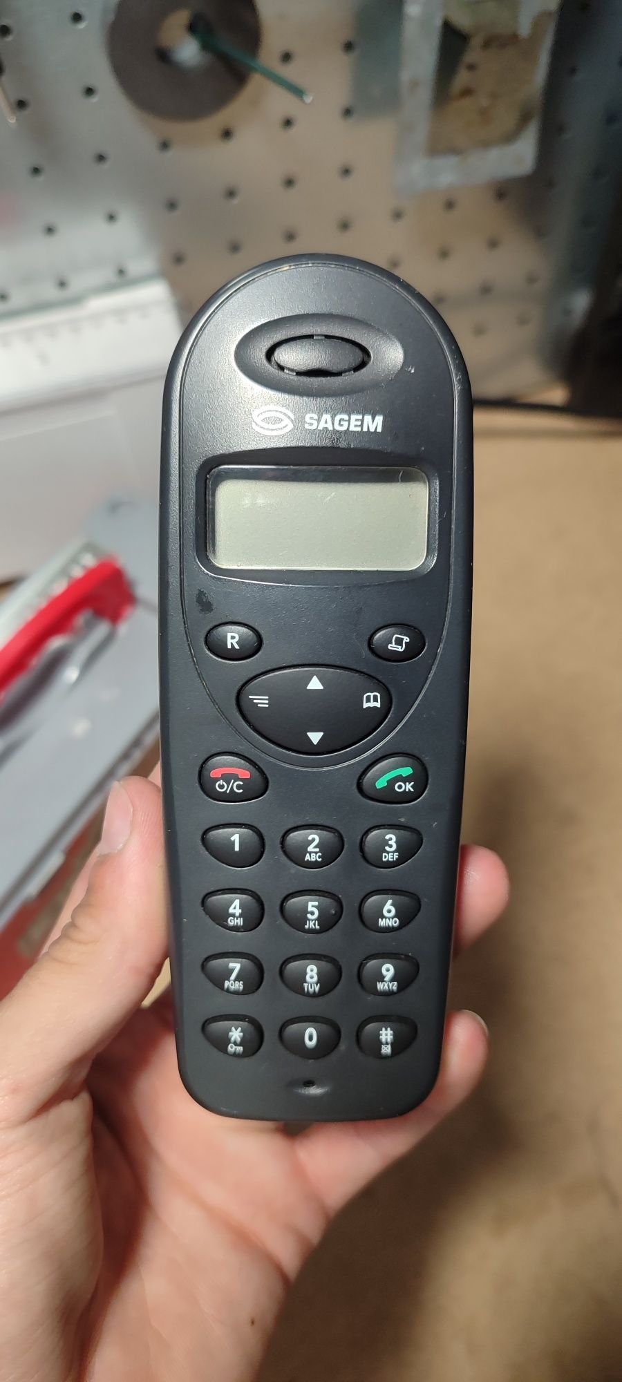 Telefone Sem Fios SAGEM com Base – Vintage Funcional e Completo
