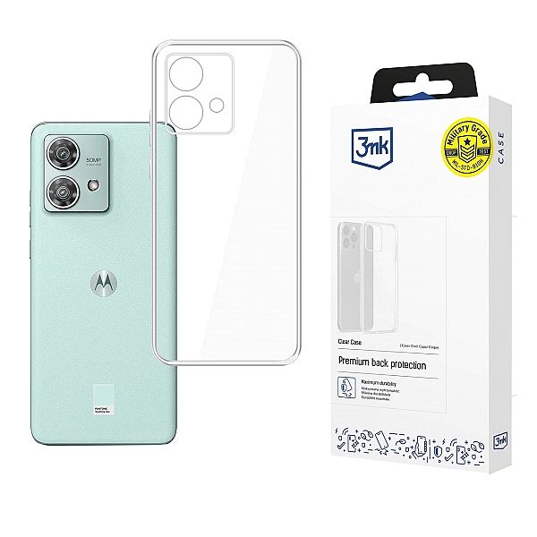 Etui 3mk Clear Case na Motorola Edge 40 Neo - przezroczyste