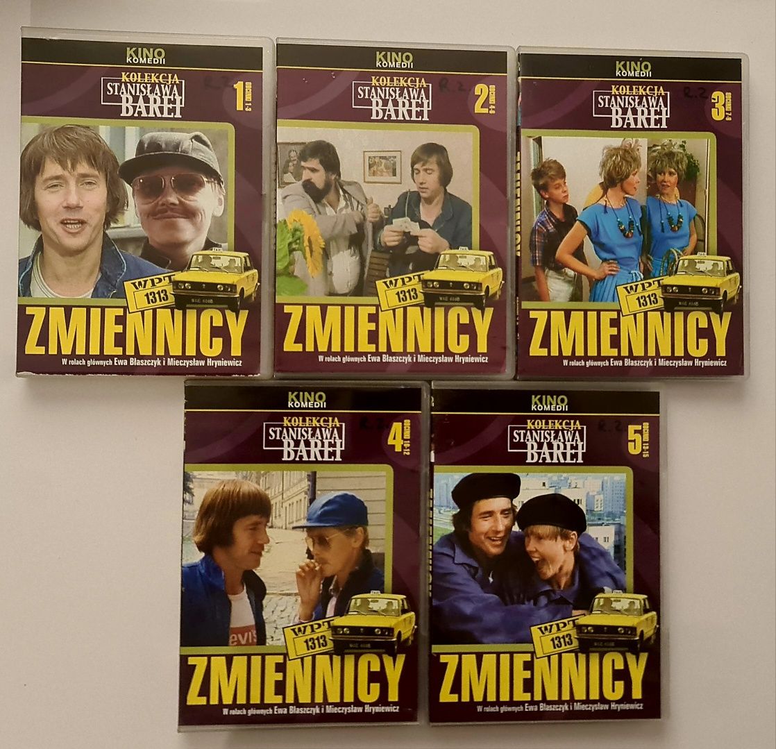 Serial Zmiennicy 5 dvd.