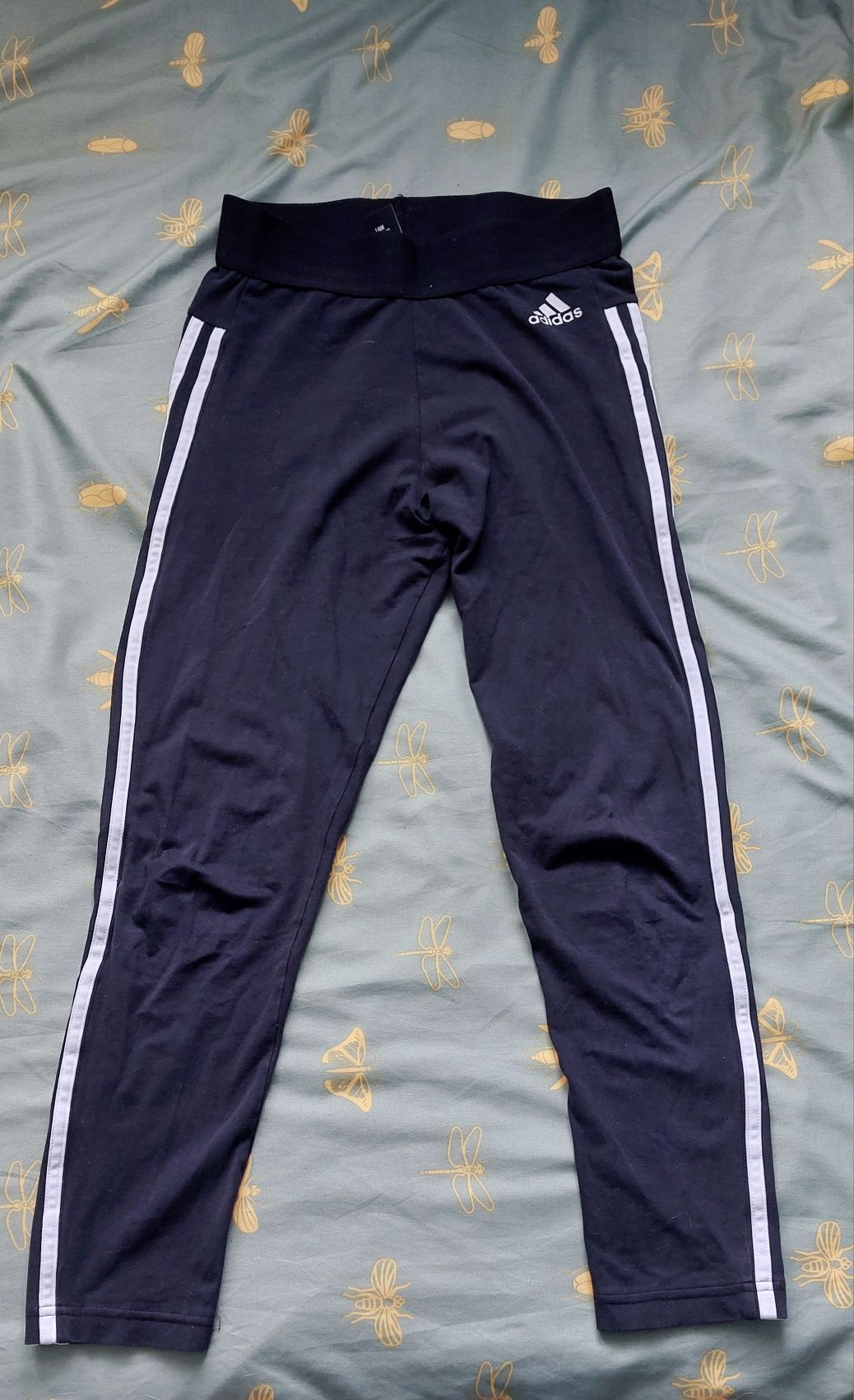 ADIDAS czarne legginsy