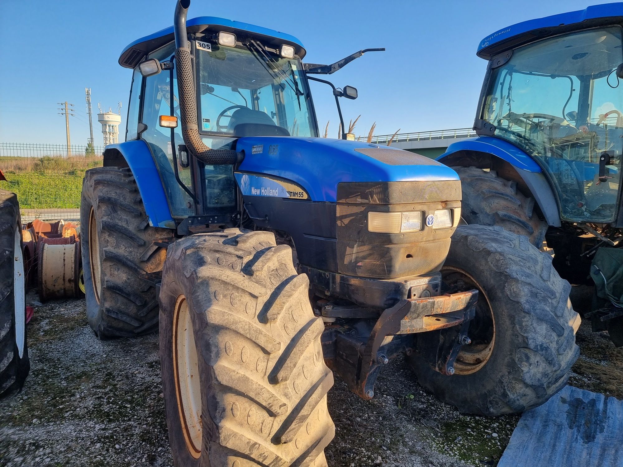 Trator New Holland TM155 para peças