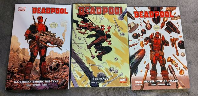 Deadpool tom 1-3 Marvel Fresh stan bdb