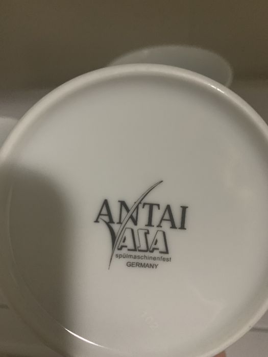 5 chavenas com prato da asa novas