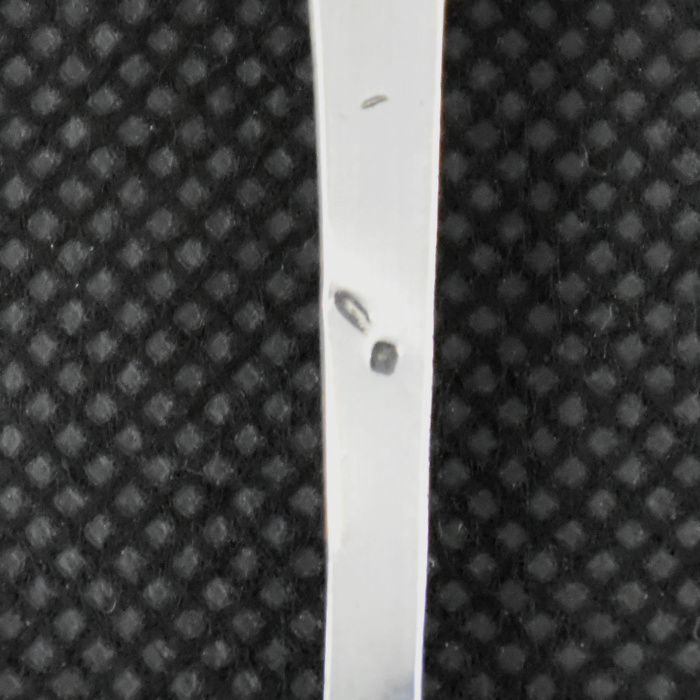 Conjunto de 6 colheres de chá + pá de açúcar, Arte nova, prata n2