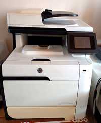 Лазерний принтер, сканер, ксерокс HP laserjet 400 color mfp m47