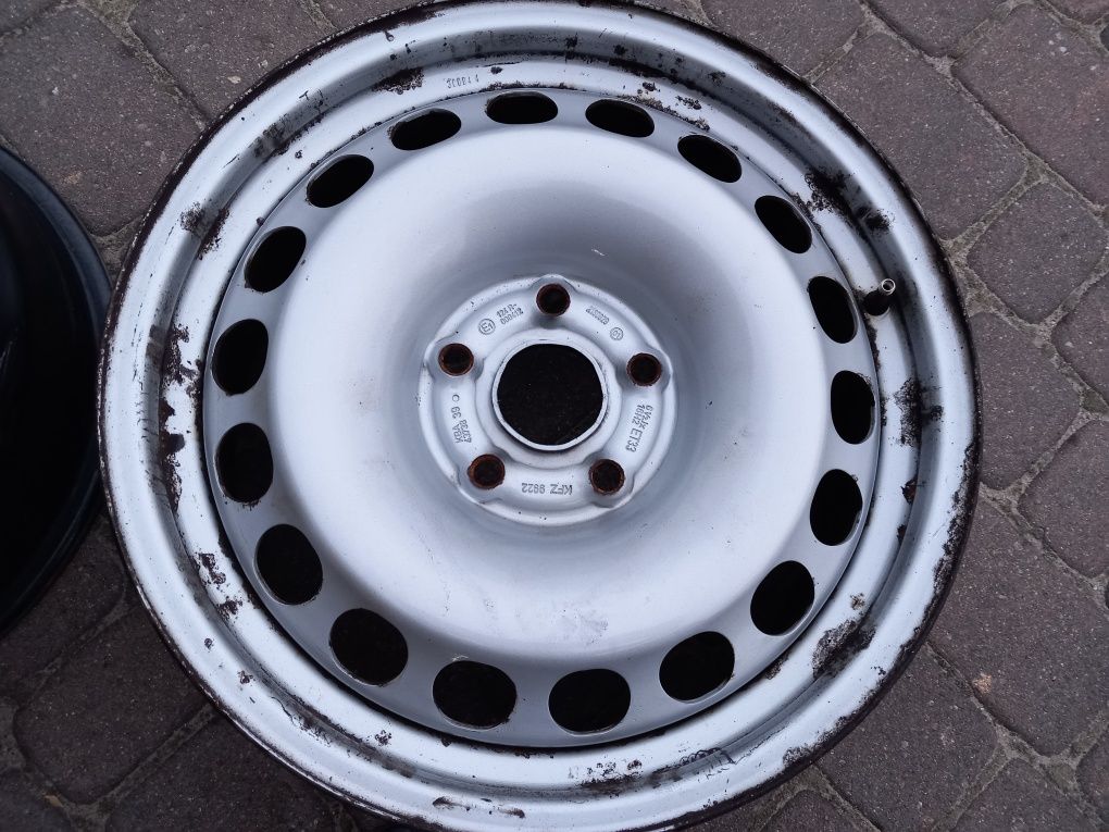 Felgi stalowe oryginalne Volkswagen 5x112  16 cali