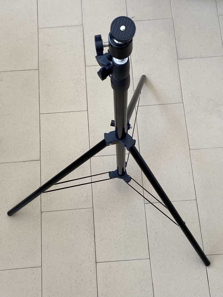 Tripé profissional para câmara fotográfica ou telemóvel