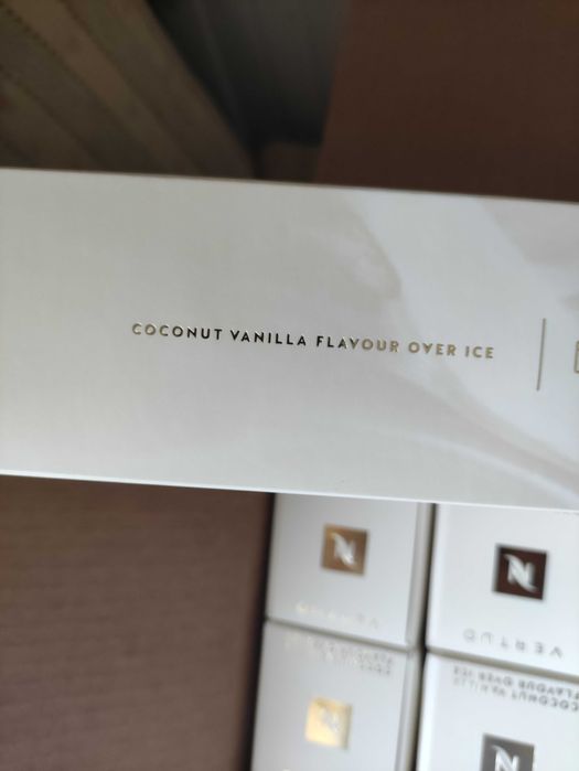 Capsulas Vertuo Nespresso Coconut Vanilla Flavour Over Ice