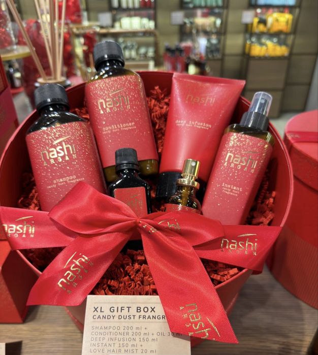 Świąteczne zestawy kosmetyczne Nashi Argan przedsprzedaż