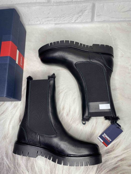 Зимові чоботи  челсі Tommy Hilfiger 38 р