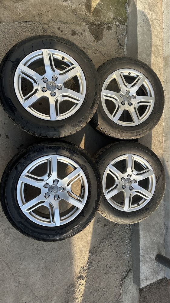 Дискі audi 5*112, dia 66.6, 235/60 R18
