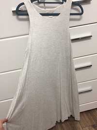 Sukienka szara/tunika z kieszeniami, H&M, S/M, NOWA
