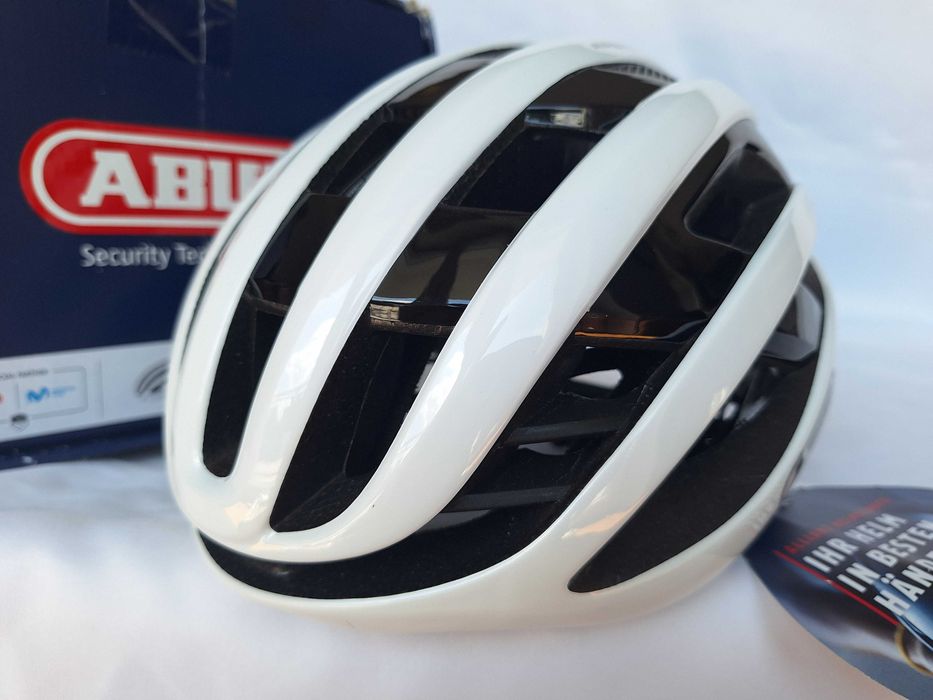 Kask rowerowy szosowy Abus AirBreaker Polar White S 51-55cm