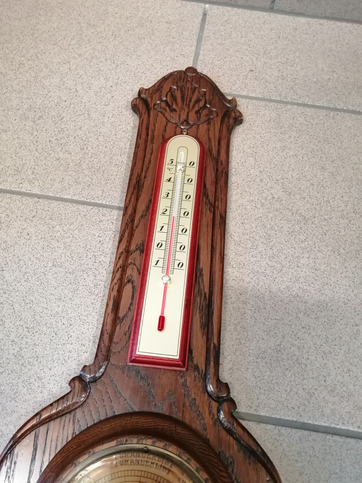 Barometr z termometrem Knudsen