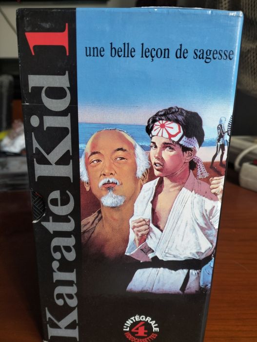 Quadrilogia Karate Kid em VHS