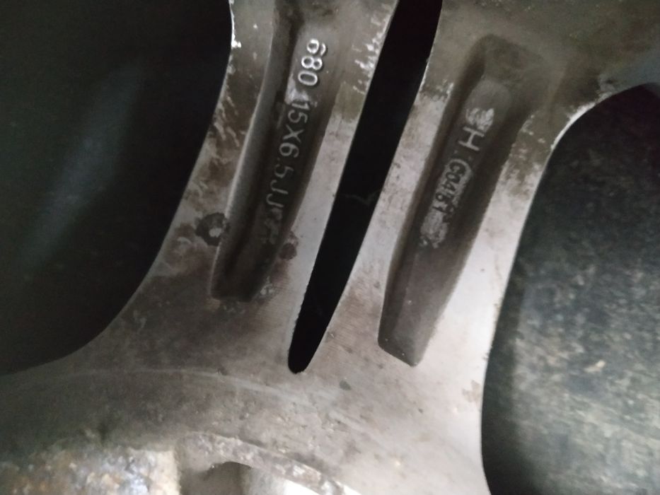 Диск легкосплавний r15, 4/100