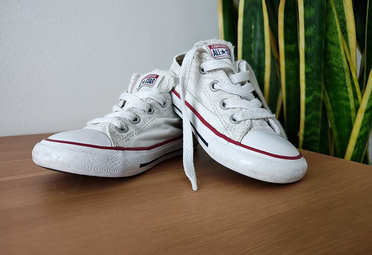 Trampki dziecięce Converse białe | rozmiar 24 | czyste i zadbane