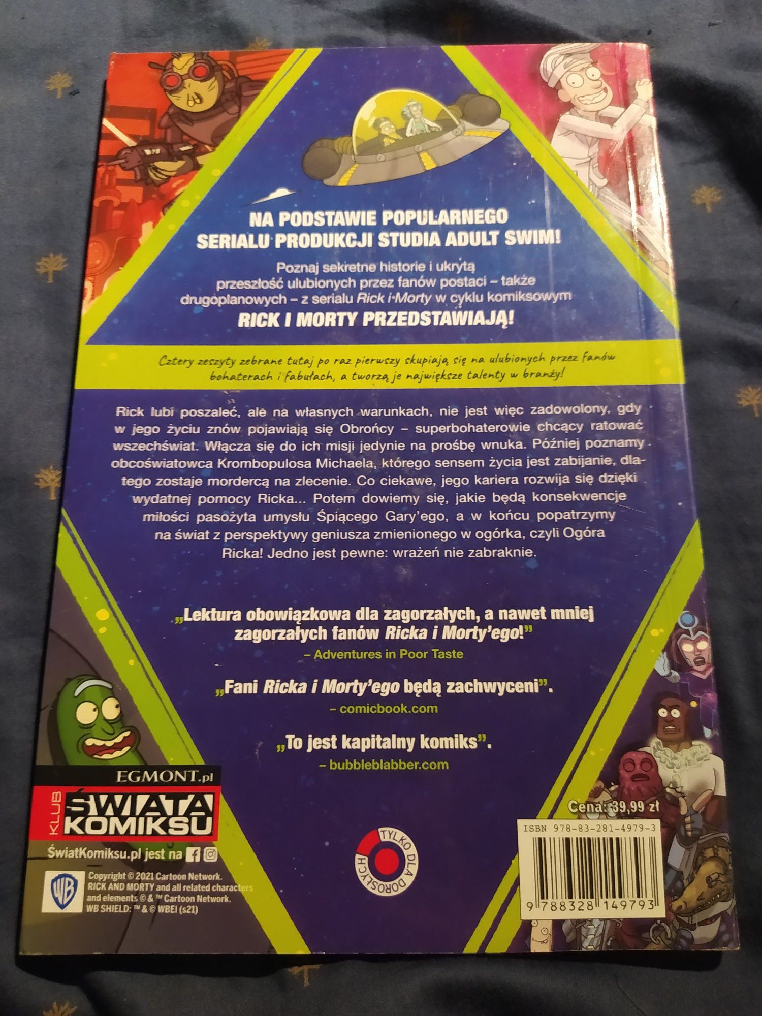 Komiks Rick and Morty przedstawiają. Tom 1