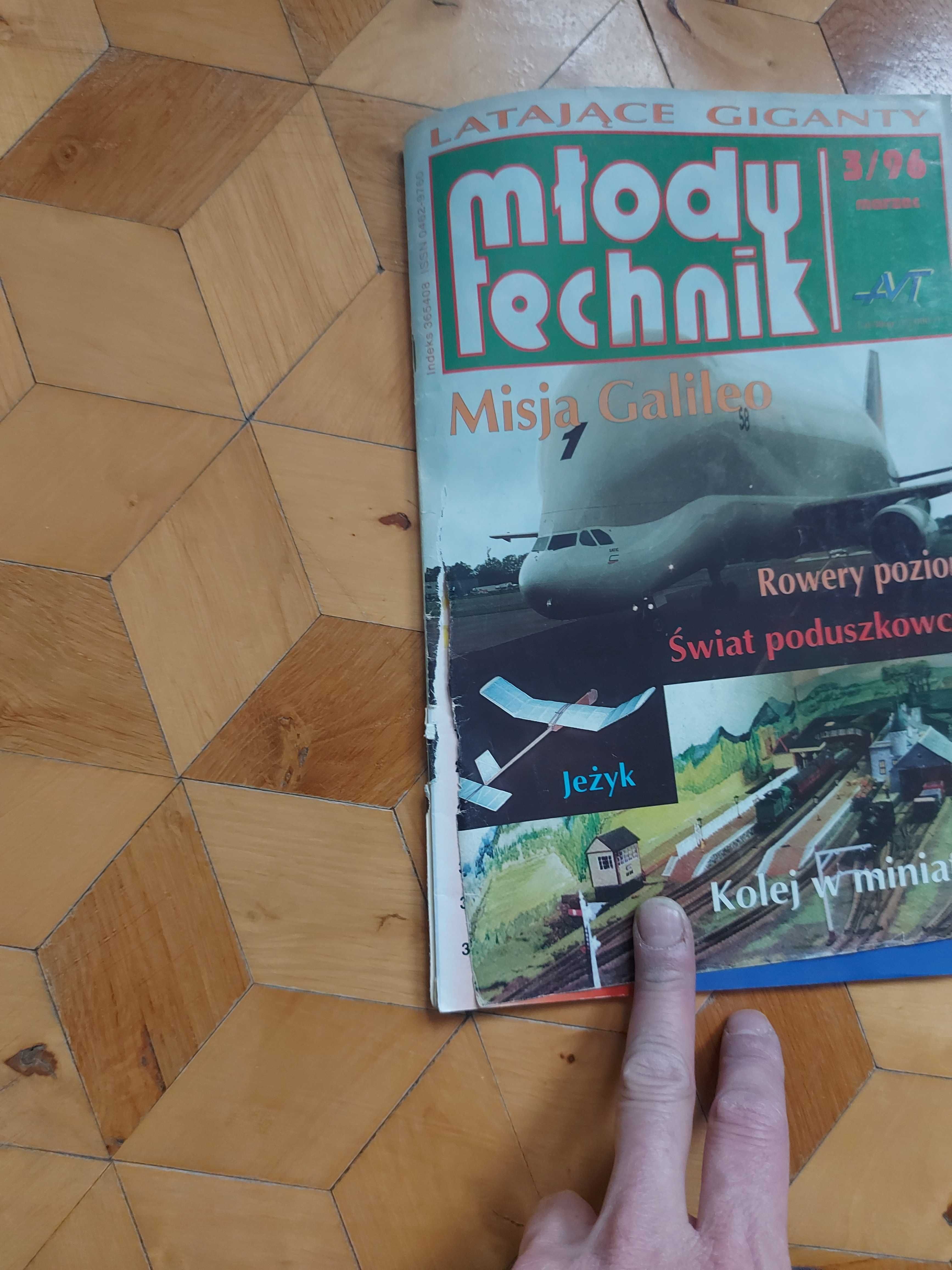 Czasopismo "Młody technik" 27 sztuk (1996-98)