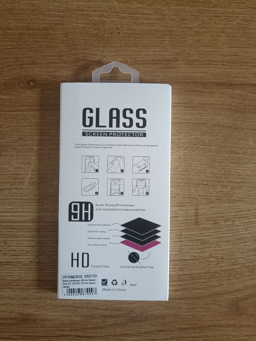 nowe szkło ochronne dla Xiaomi Poco X3/X3 NFC/X3 pro