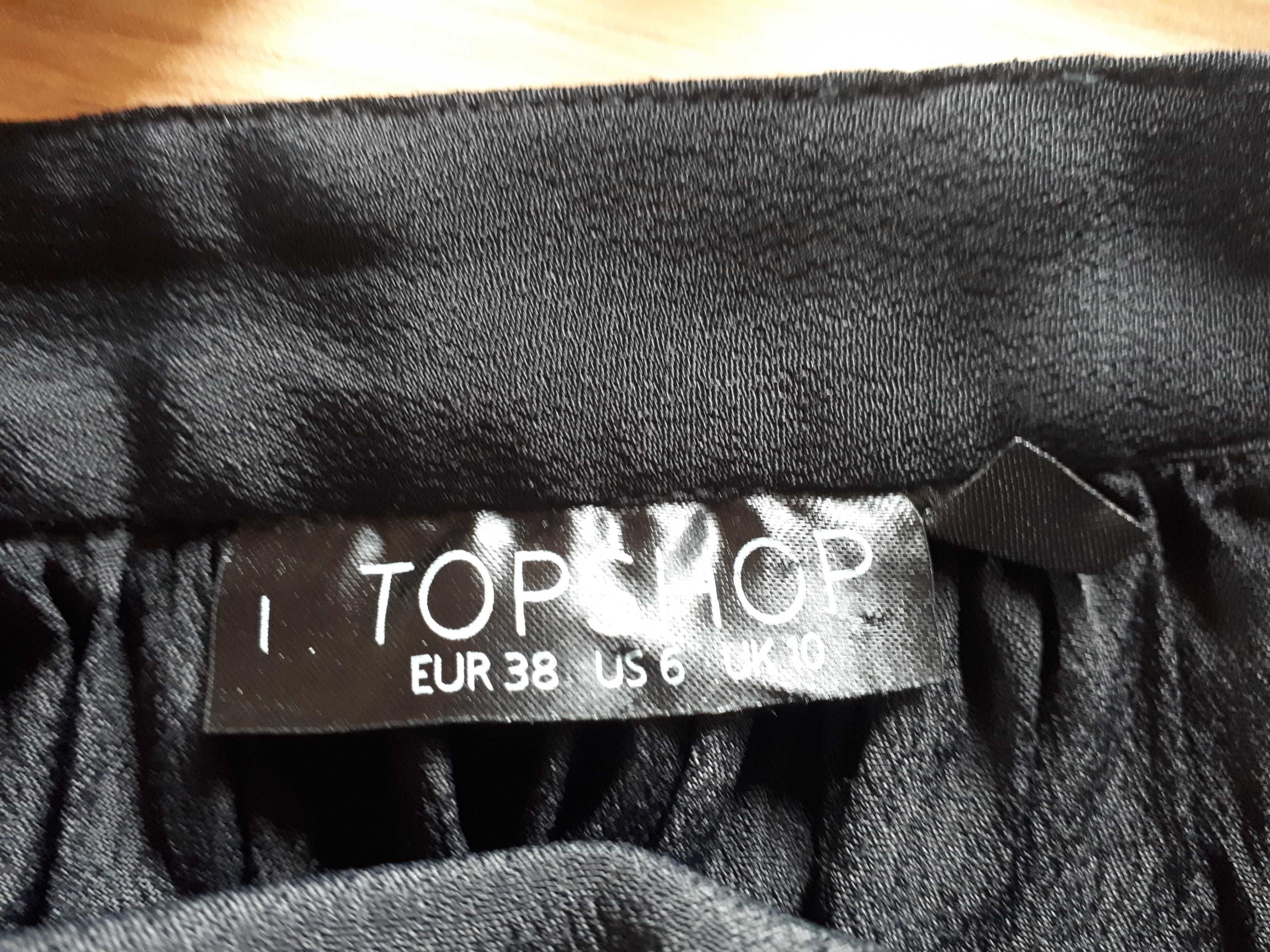 Sukienka czarna TOPSHOP - rozmiar 38 ( 10)