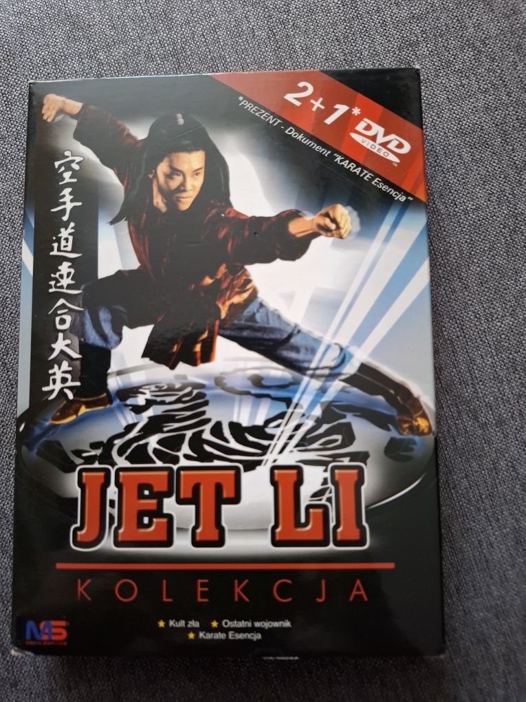 Jet Li- Zestaw-3 Dvd- Lektor-Kult Zła,Ostatni Wojownik, Karate Esencja