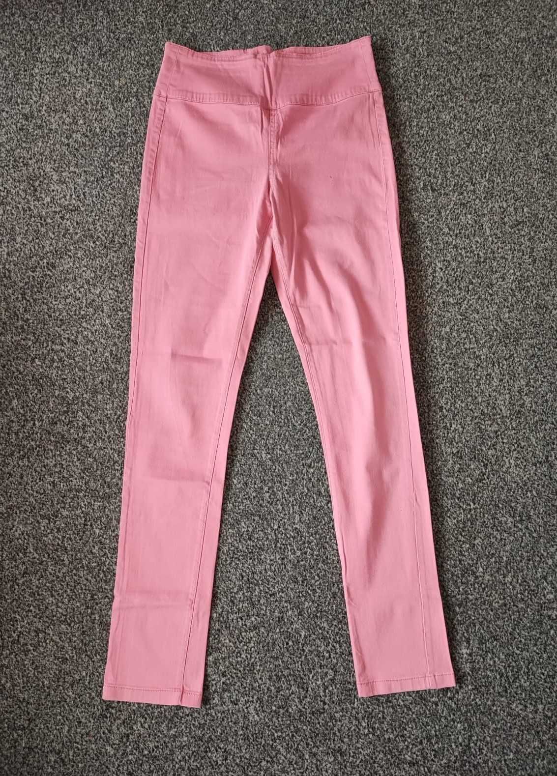 r. 38/40 M/L spodnie a'la jeans z elastyną, wysoki stan