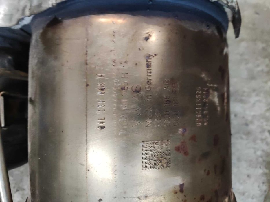 Filtr Cząstek Stałych DPF AUDI VW SKODA SEAT 1.6 TDI 04L131765H