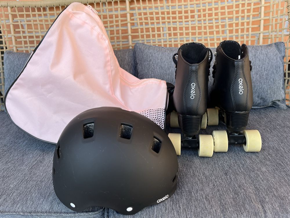 Vendo conjunto Patins Oxelo