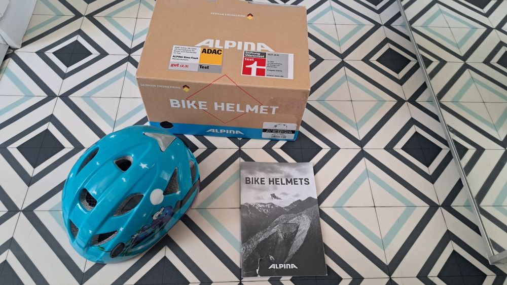 Kask rowerowy Alpina Ximo Flash 47-51 cm że światełkiem!