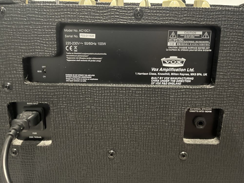Wzmacniacz gitarowy Vox AC10C1 Custom