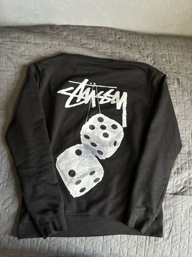 Світшот Stussy  чорний