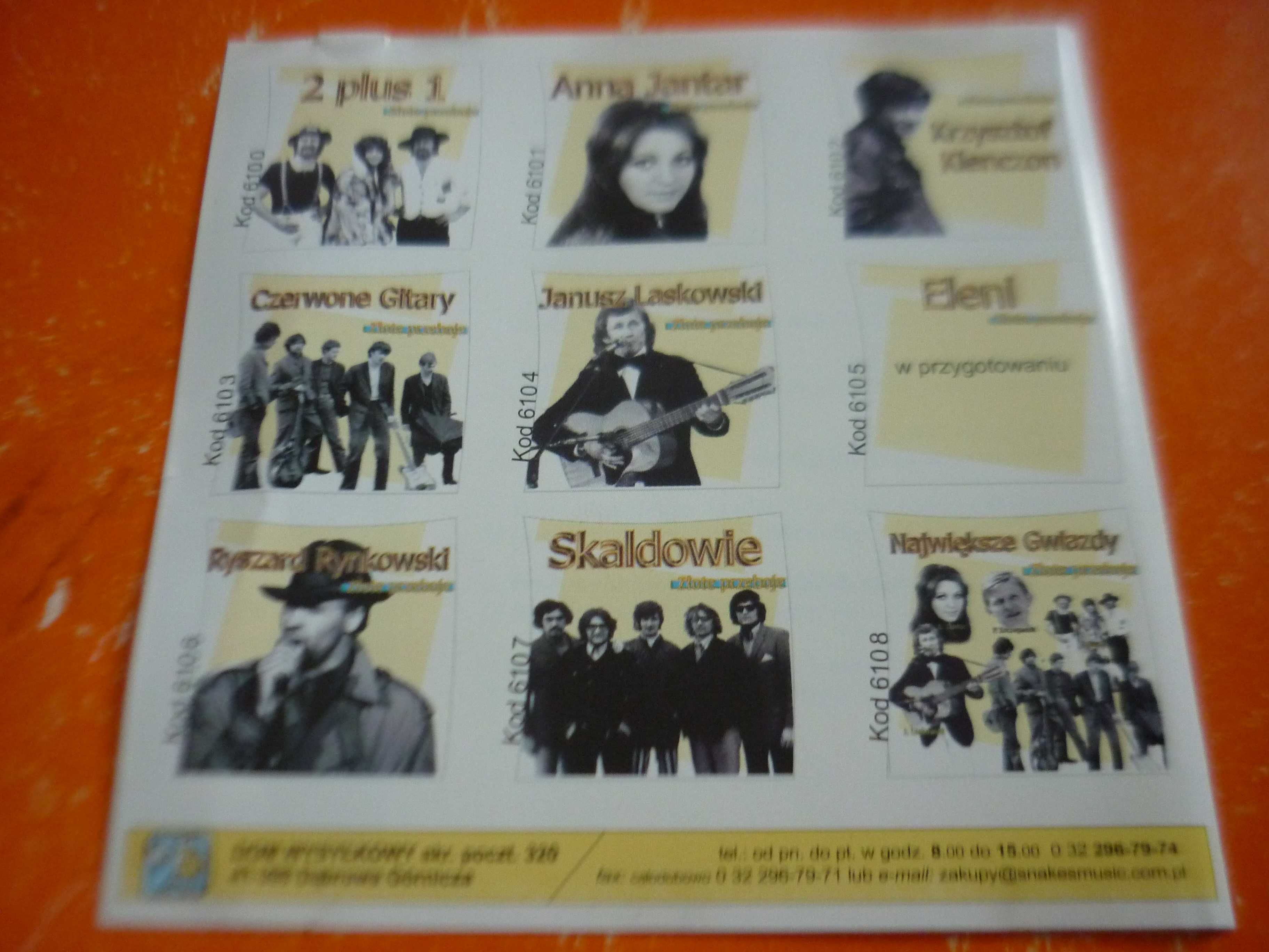Płyta CD Piotr Szczepanik "Złote Przeboje" (Żółte kalendarze, Kochać)