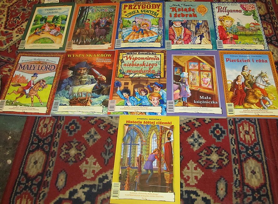 Najpiękniejsze Książki dzieciństwa Kolekcja Dziennika Bałtyckiego