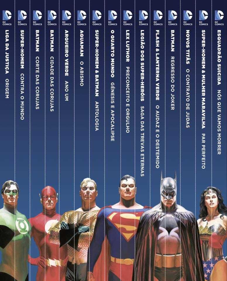 Super Heróis DC: todos os volumes da coleção!
