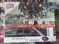 Puzzle Huadada 1000 el. Night Scene of Modern City