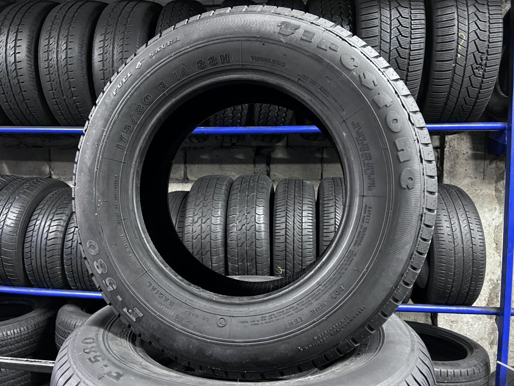 2шт літо 175/80/R14 7,3мм Firestone F 580