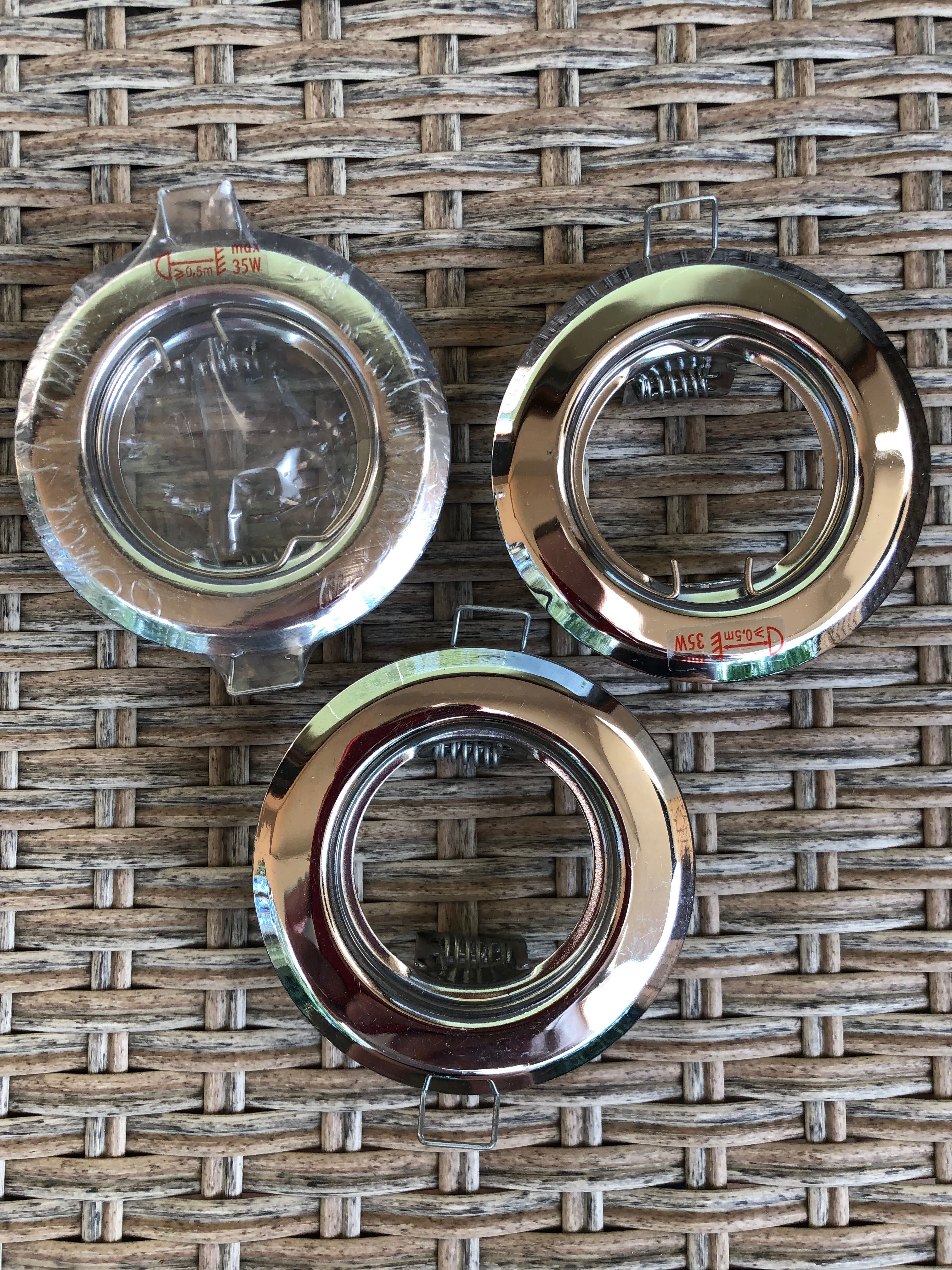 Lampy wpuszczane w sufit, Oczko halogenowe 4szt