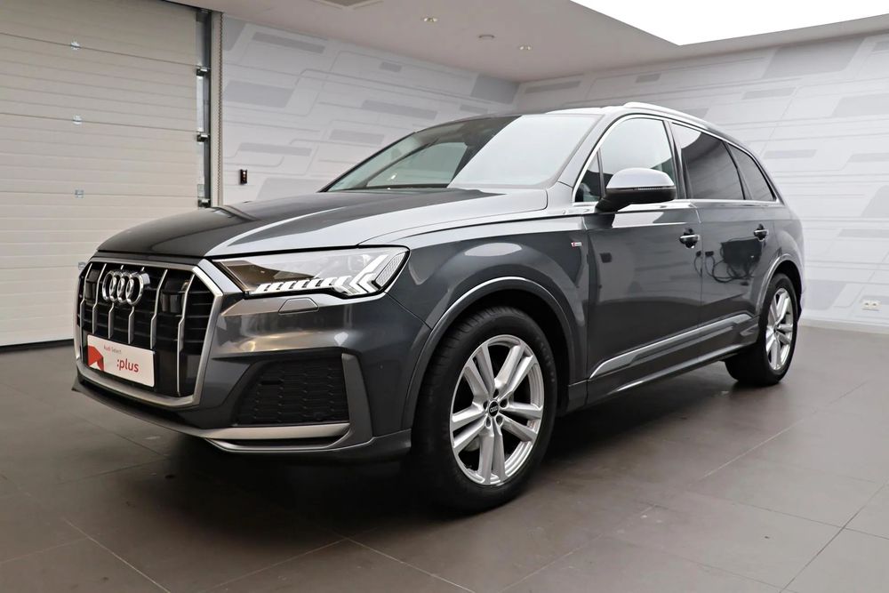 Audi Q7 LED Matrix | S-line | Hak | Ambiente | B&O | Wentylacja | ACC | VAT23%