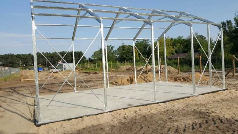 Konstrukcja stalowa 5x7 wysoka 3m